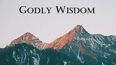 Nov 5/23 | Godly Wisdom
